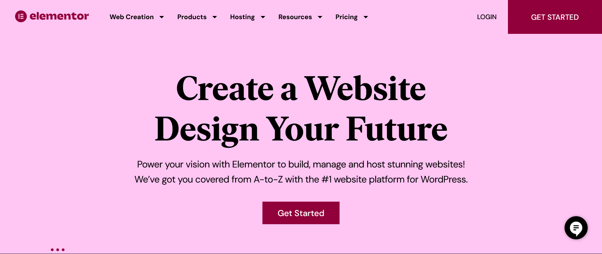 Elementor Website Screenshot